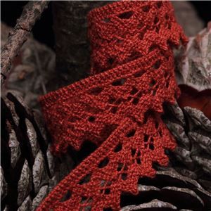 Clermont Cotton Lace - Rust