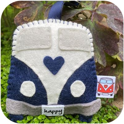 Felt Camper Van Kit - Navy