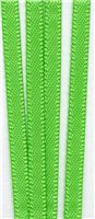 3mm Satin Ribbon - Green Flash
