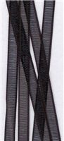 3mm Sheer Ribbon - Black