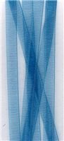 3mm Sheer Ribbon - Vivid Blue