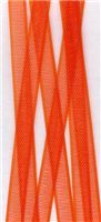 3mm Sheer Ribbon - Torrid Orange