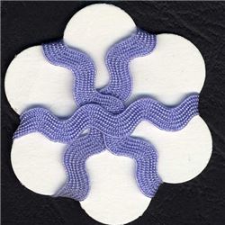 9mm Ric Rac Ribbon - Lilac