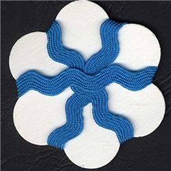 9mm Ric Rac Ribbon - Kingfisher