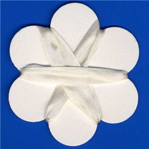 13mm Silk Ribbon - Pearl