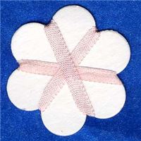 2mm Silk Ribbon - Very Pale Pink