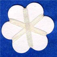 2mm Silk Ribbon - Bridal White