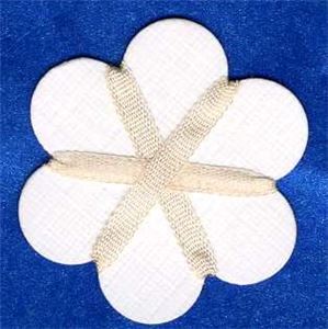 2mm Silk Ribbon - Ivory