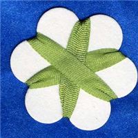 4mm Silk Ribbon - Bright Green
