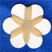 4mm Silk Ribbon - Dk Ivory