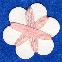 4mm Silk Ribbon - Petal Peach