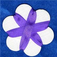 4mm Silk Ribbon - Delphinium