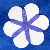 2mm Silk Ribbon - Delphinium