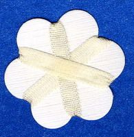 4mm Silk Ribbon - Bridal White