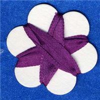 7mm Silk Ribbon - Dark Orchid