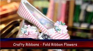 Fold Ribbon Flowers Video